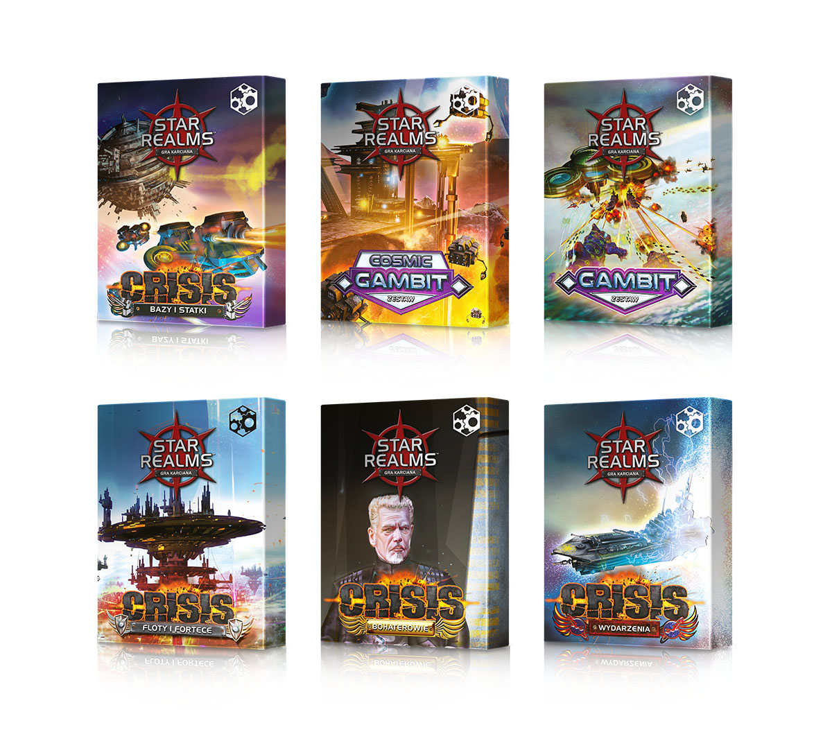 Star Realms - Pakiet Gambit i Crisis + mata