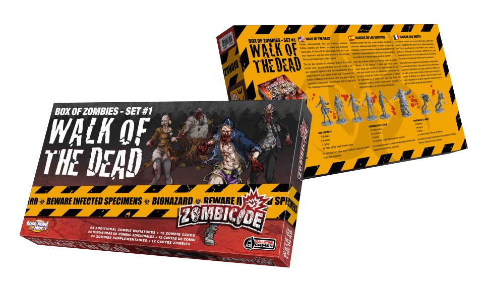 Zombicide zestaw #1 MARSZ NIEUMARŁYCH