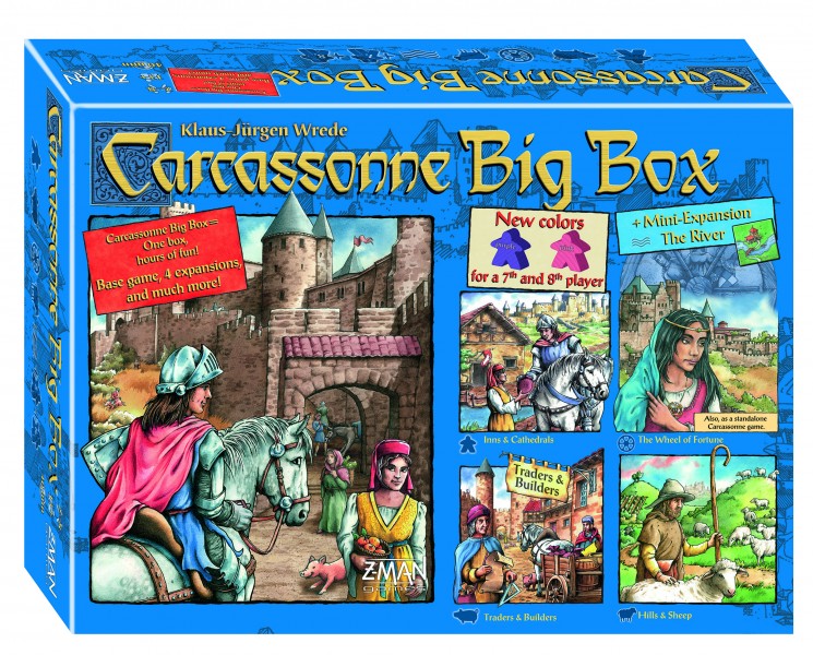 Carcassonne Big Box 5 (edycja skandynawska)