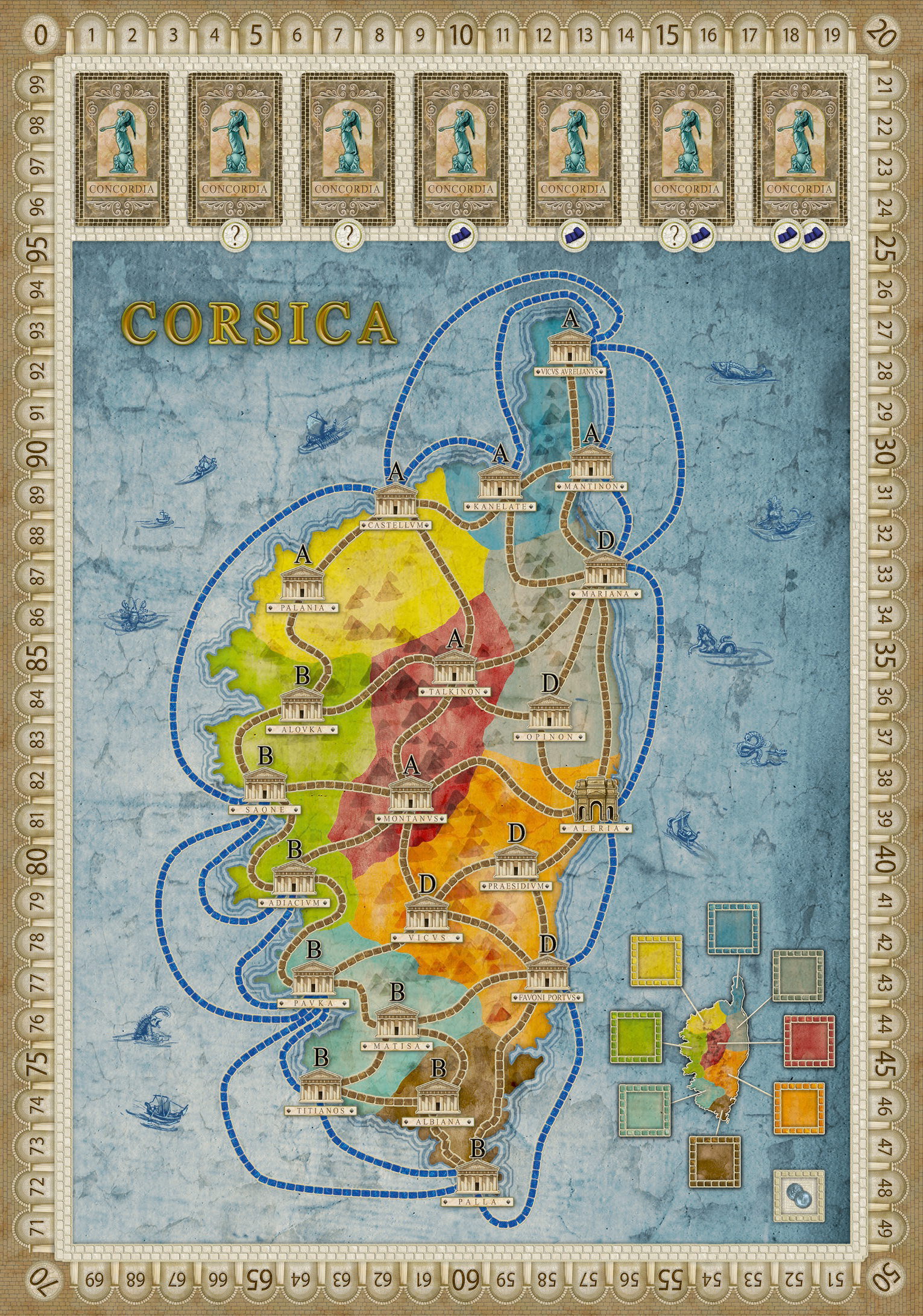 Concordia: Gallia / Corsica