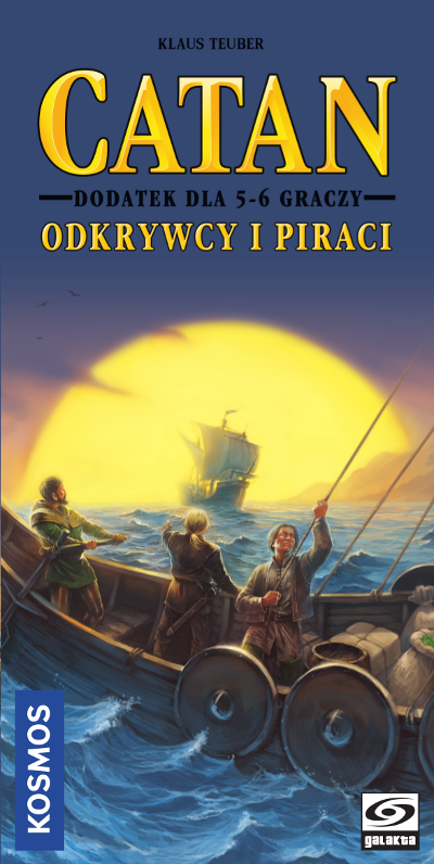 Catan - Odkrywcy i piraci - dodatek dla 5-6 graczy