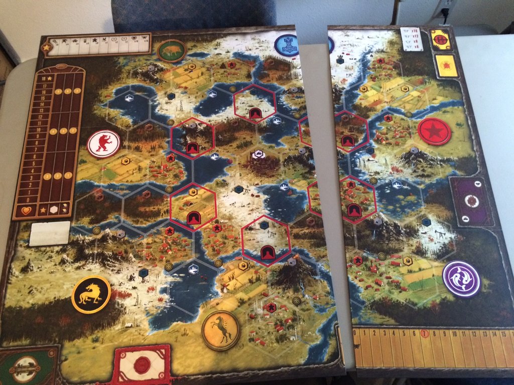 Scythe game board extension