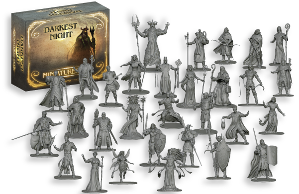Darkest Night 2nd edition (miniature set)