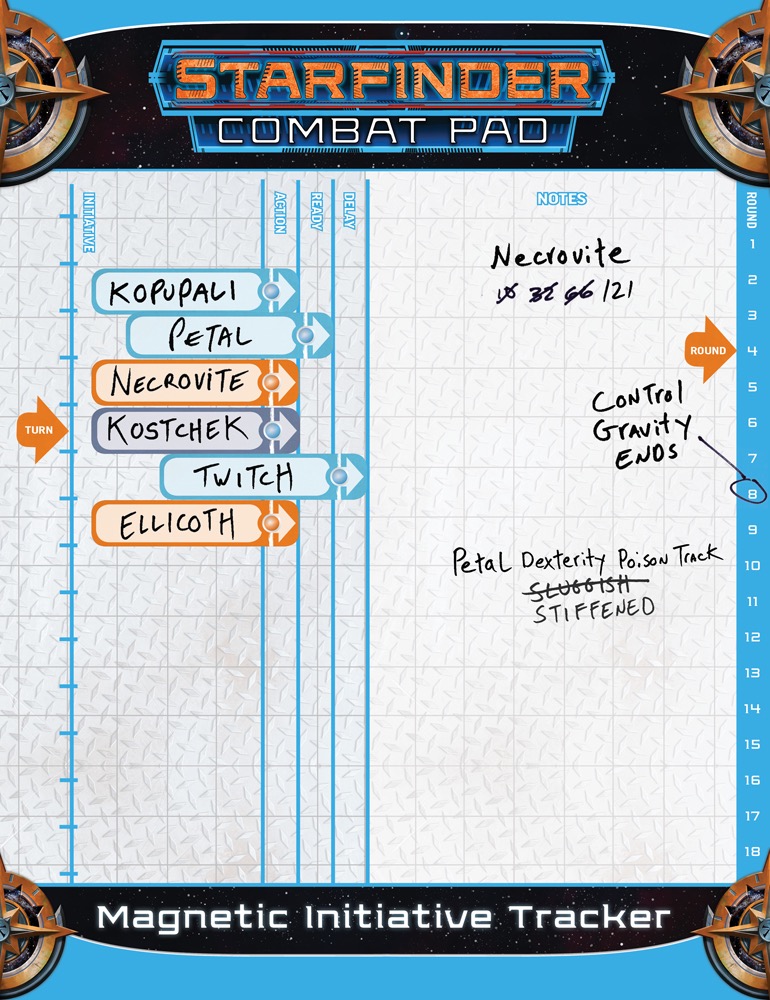 Starfinder Combat Pad