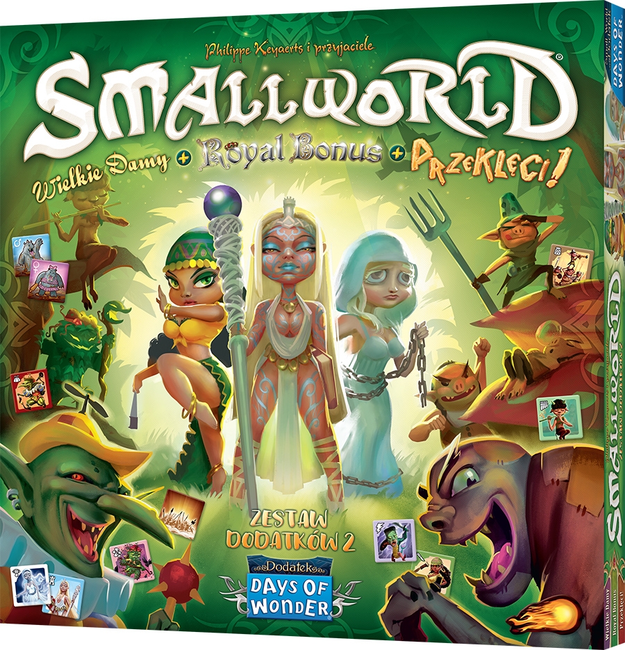 Small World: Zest. dod. 2 - Wielkie damy Royal Bonus Przeklęci