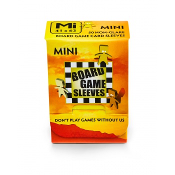 Board Games Sleeves - Non-Glare - Mini (41x63mm) - 50 szt