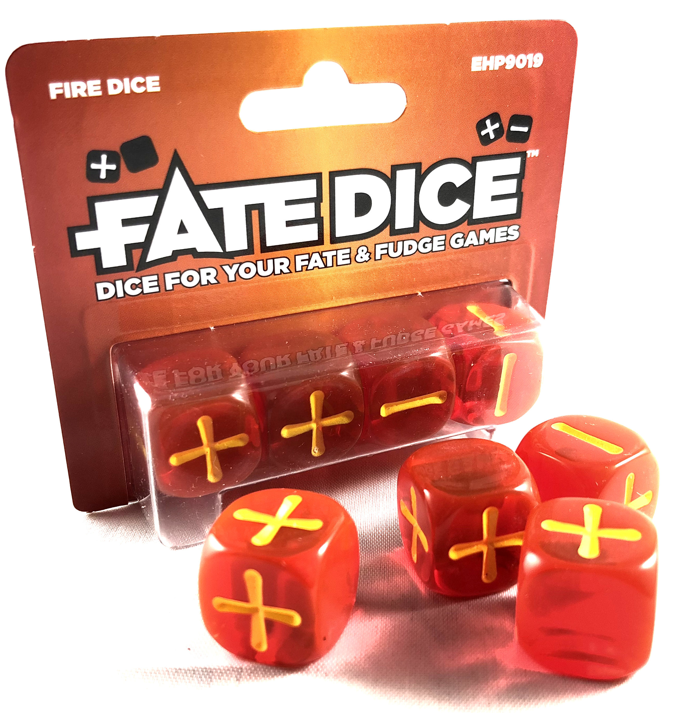 Fate Dice: Fire Dice (Single-Player Pack)