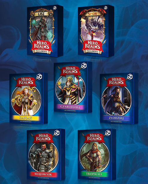 Hero Realms - Pakiet Bohaterowie + Bossowie + Mata