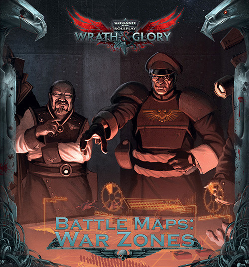 Warhammer 40k Wrath and Glory RPG Battle Maps: War Zone