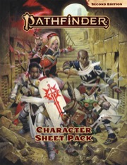 Pathfinder Character Sheet Pack Second Edition