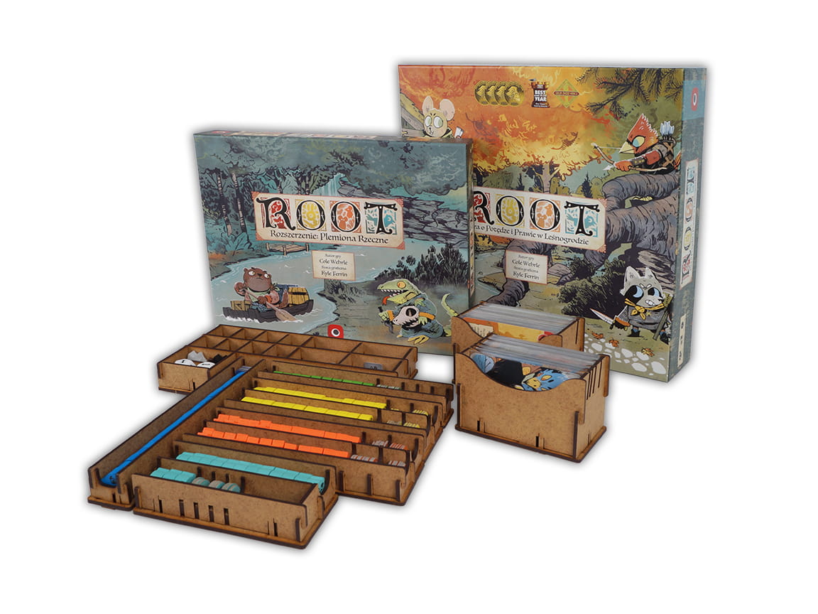 Insert do gry Root oraz dodatku Plemiona Rzeczne