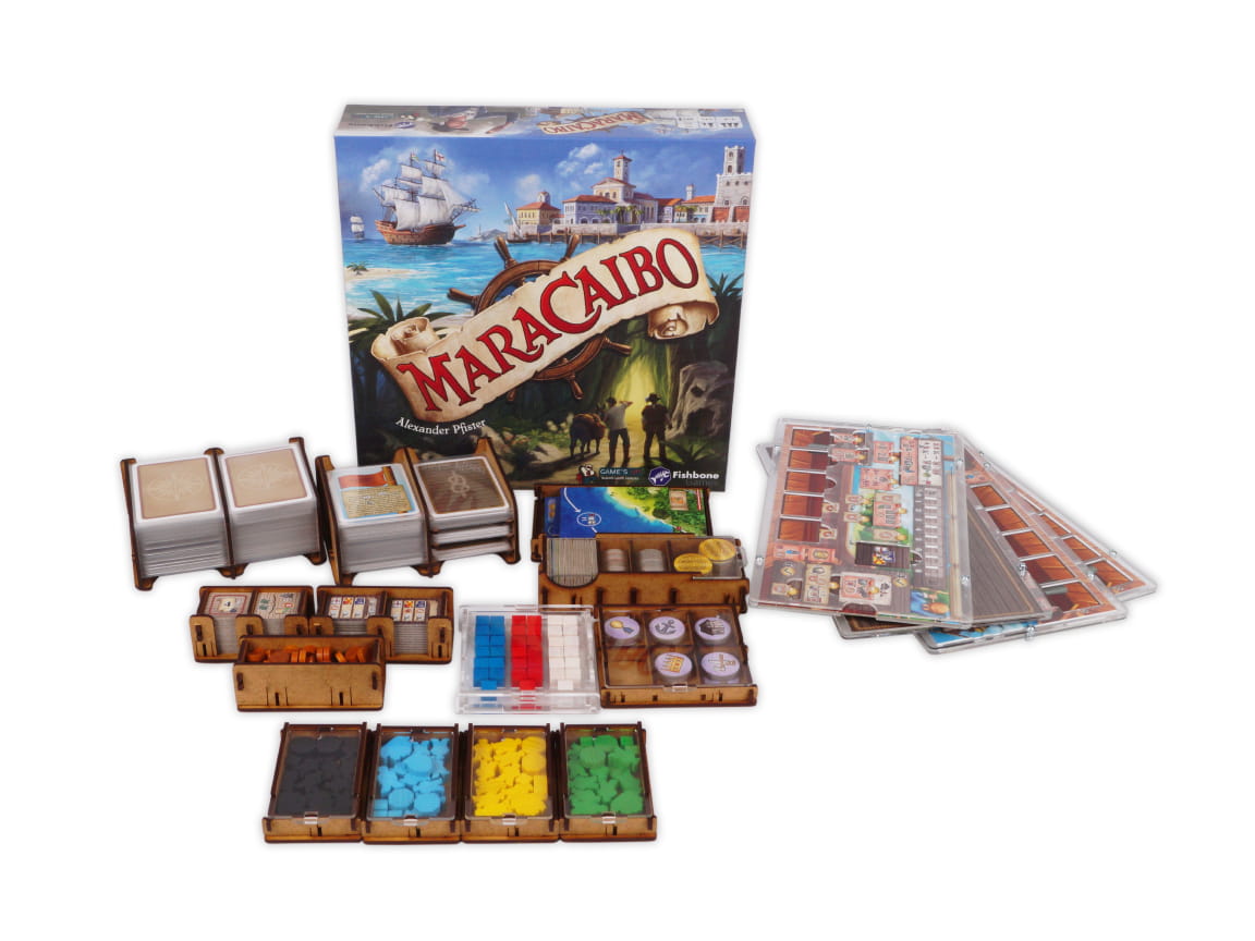Insert do gry Maracaibo + 4 organizery