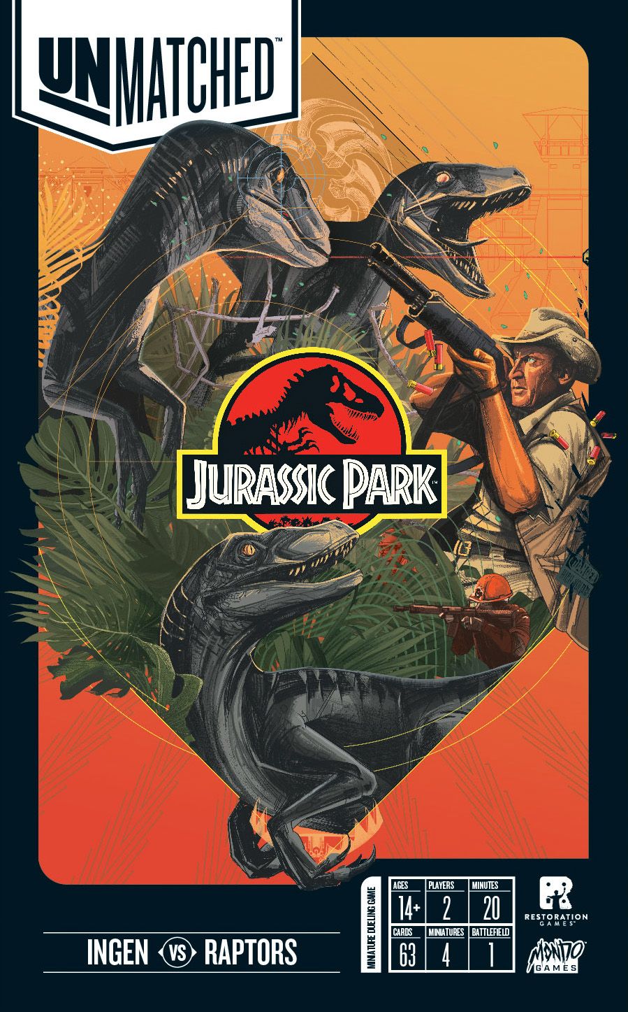 Unmatched: Jurassic Park  InGen vs Raptors