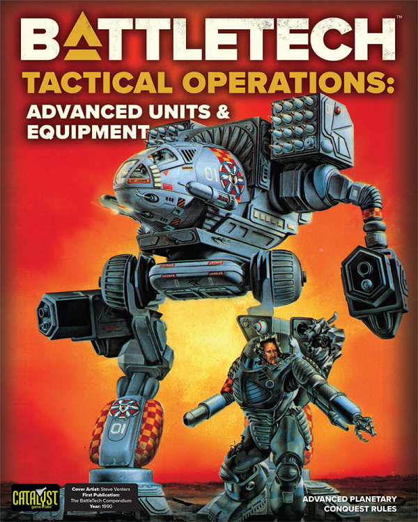 BattleTech Tactical Operations Advanced Units and Equipment