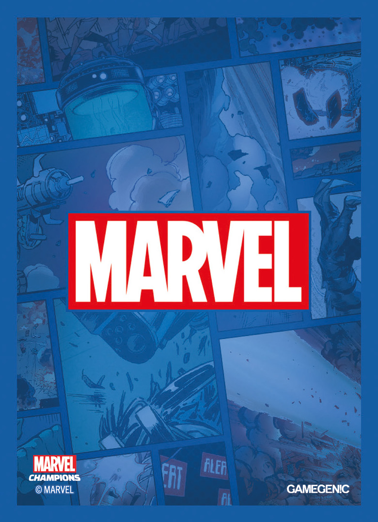 Koszulki MARVEL Art Sleeves (66 mm x 91 mm) Blue