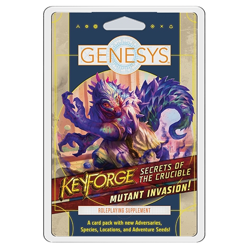 Genesys KeyForge: Secrets of the Crucible Mutant Invasion!