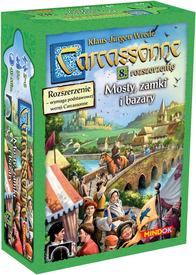 Carcassonne: Mosty, Zamki i Bazary (druga edycja)