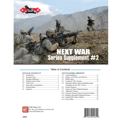 Next War: Supplement #2