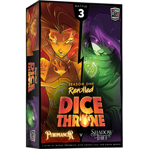 Dice Throne Season One Rerolled Pyromancer vs Shadow Thief
