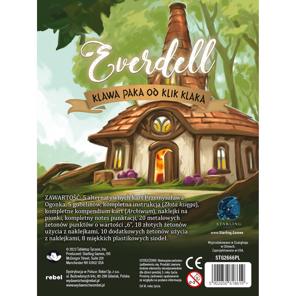 Everdell: Klawa paka od Klik Klaka (edycja polska)