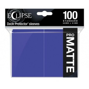 Eclipse Matte Standard Sleeves: Royal Purple (100 Sleeves)