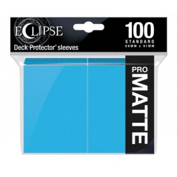 Eclipse Matte Standard Sleeves: Sky Blue (100 Sleeves)
