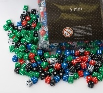 Blackfire Dice - Assorted D6 Dice 5 mm (100 Dice)