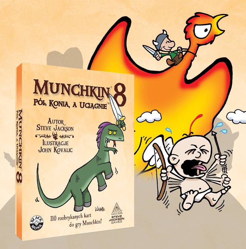 Munchkin 8 - Pół Konia, a Uciągnie