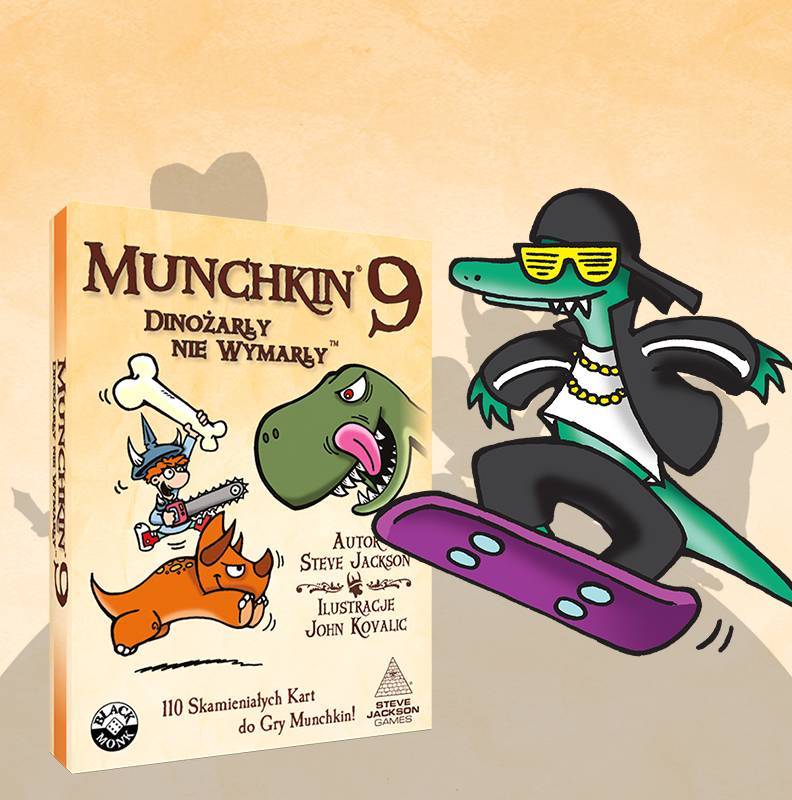 Munchkin 9 - Dinożarły Nie Wymarły