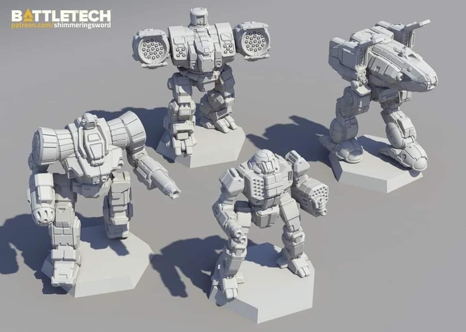 Battletech: Inner Sphere Fire Lance