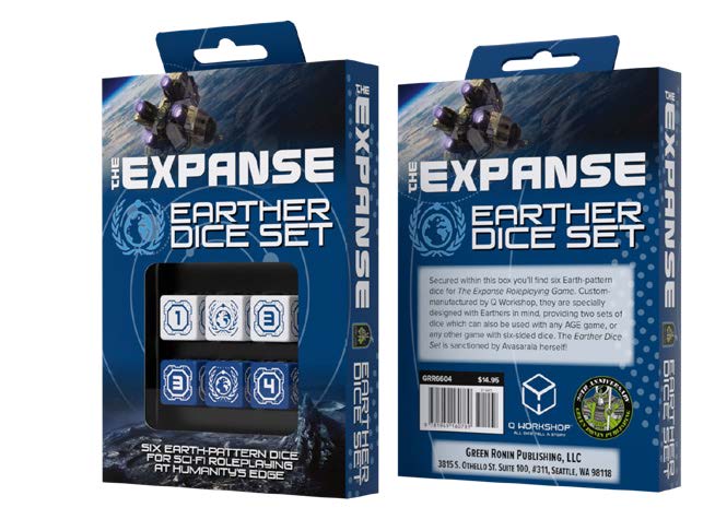 The Expanse RPG Earther Dice Set