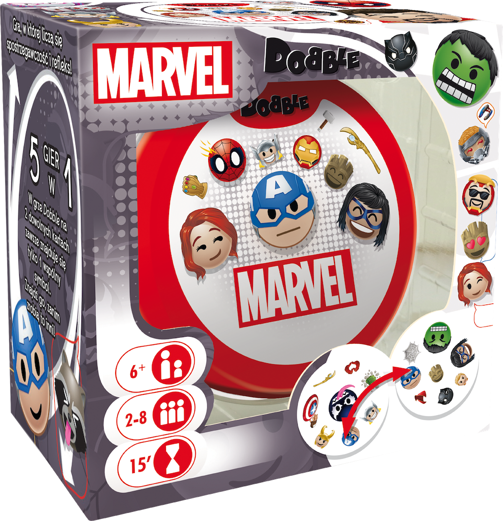 Dobble Marvel Emoji