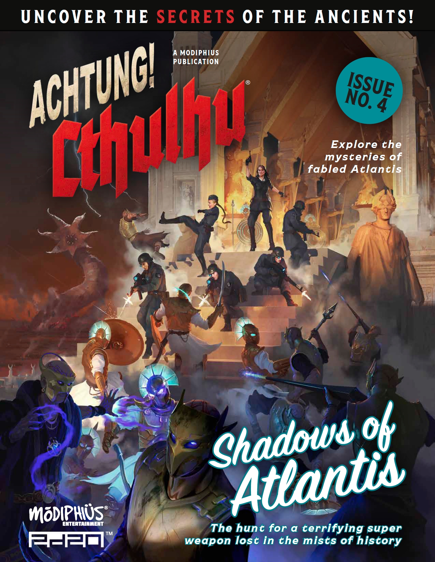 Achtung! Cthulhu 2d20: Shadows of Atlantis 2d20 Edition