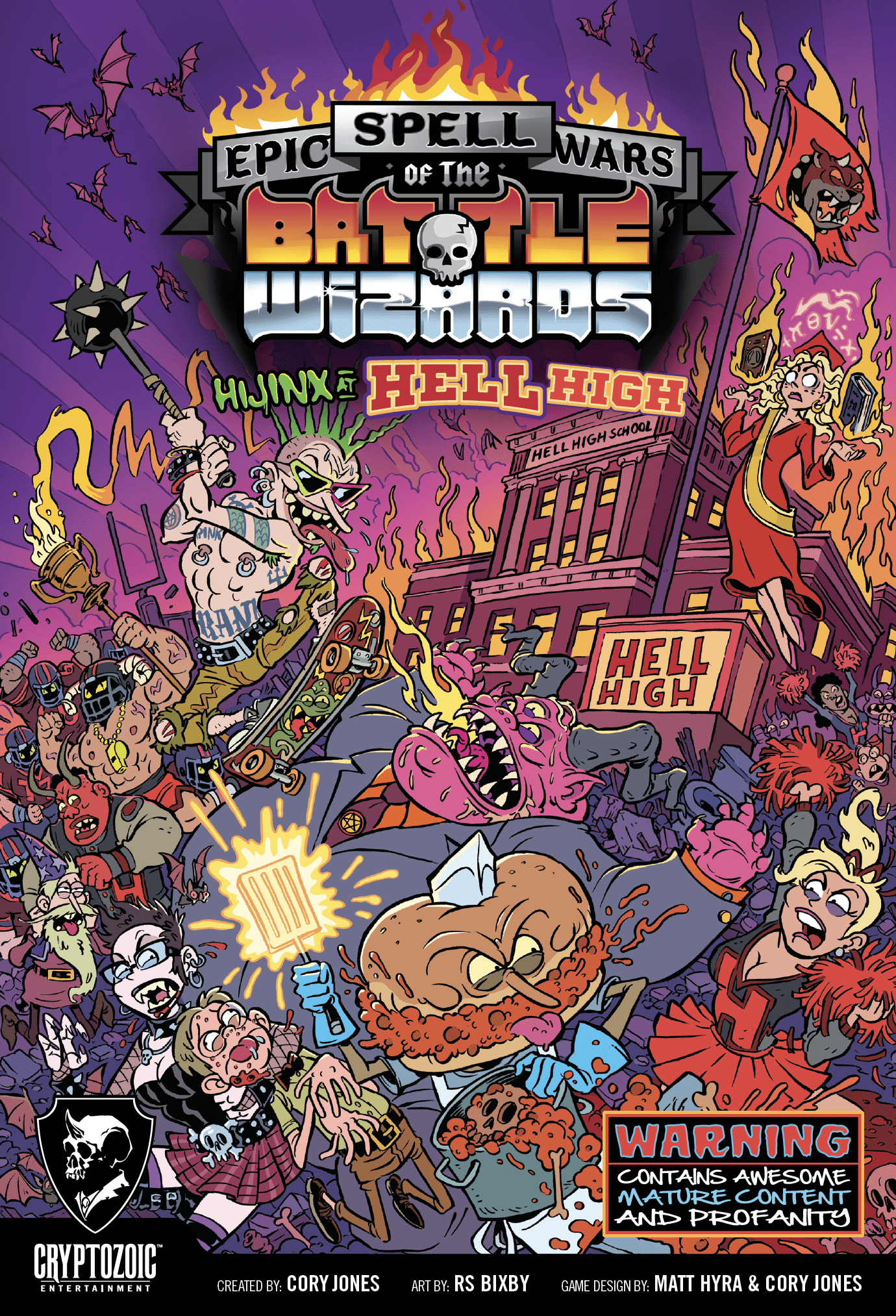 Epic Spell Wars of the Battle Wizards: Hijinx at Hell High