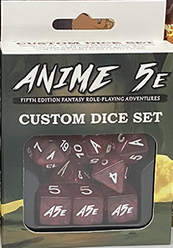 Anime 5E Custom Dice Set