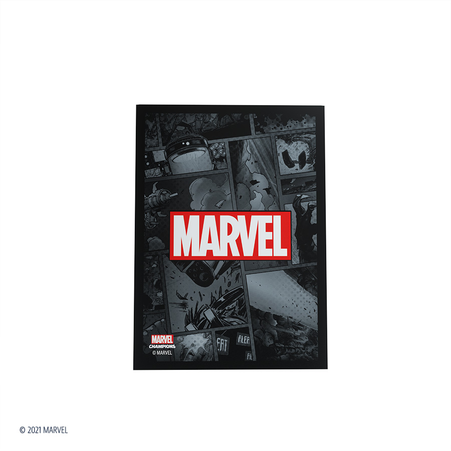 Koszulki MARVEL Art Sleeves (66 mm x 91 mm ) Black