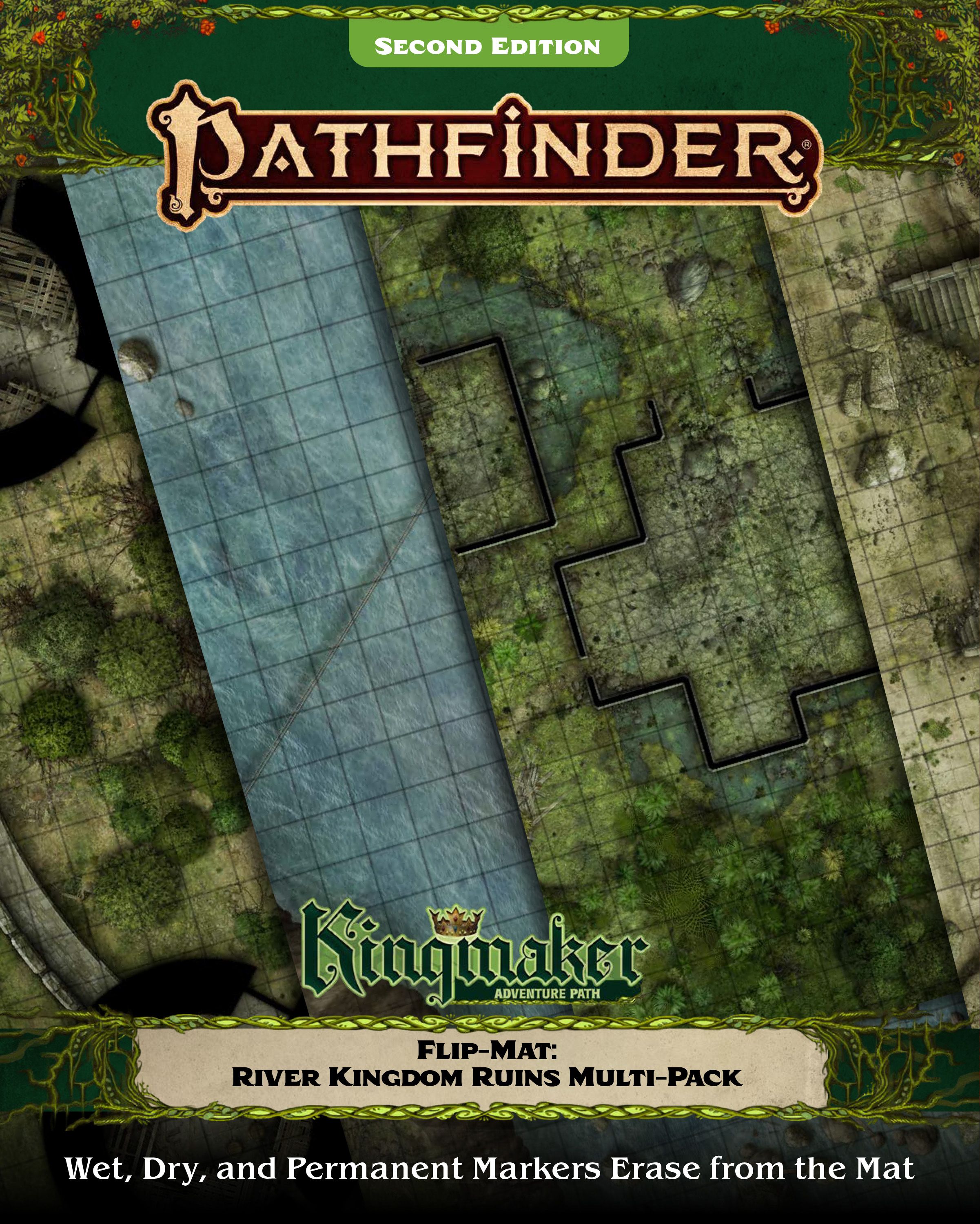 Pathfinder Flip-Mat Kingmaker Adventure Path River Kingdoms Ruin