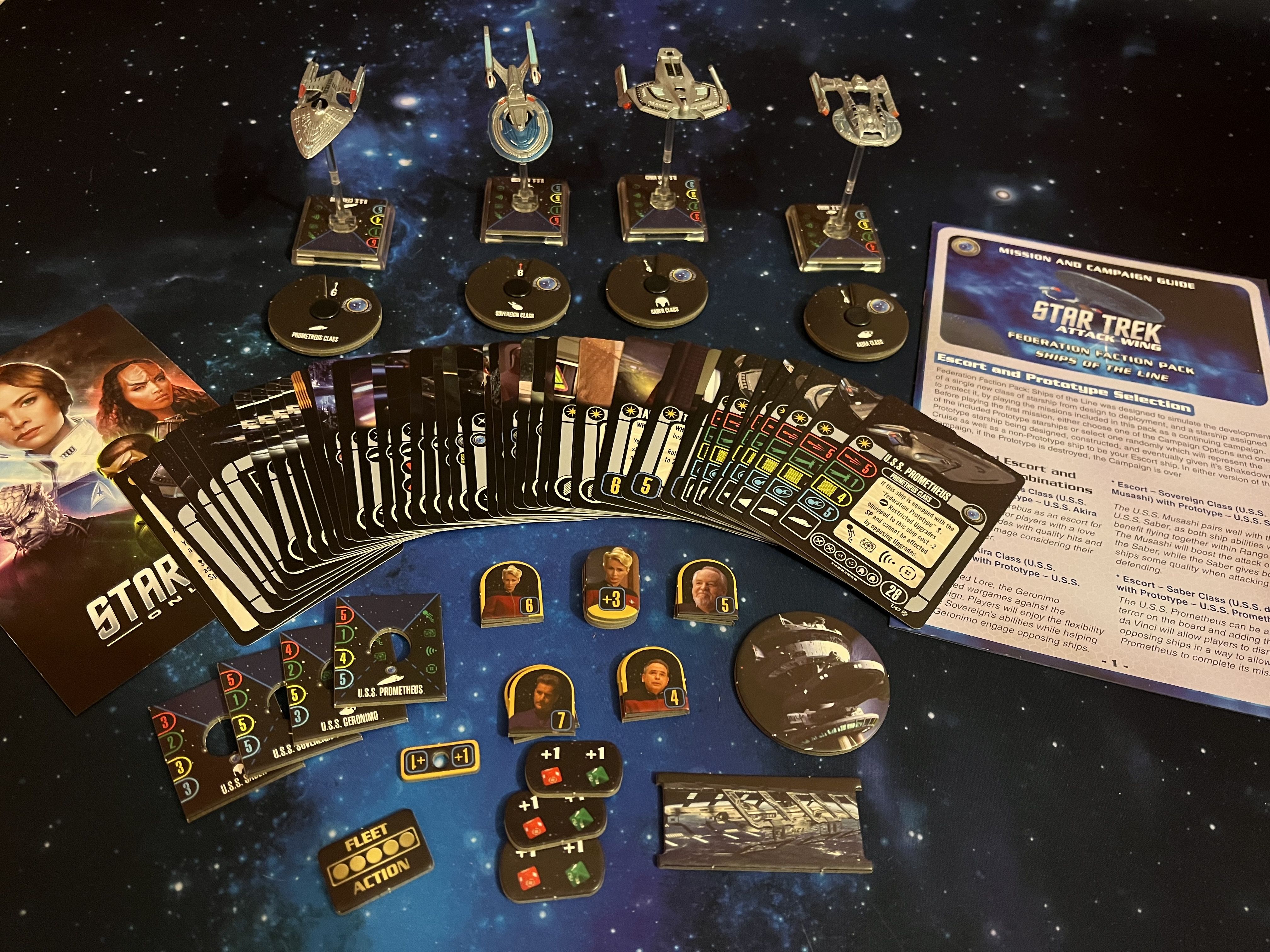 Star Trek: Attack Wing – Federation Faction Pack: Ships of the L