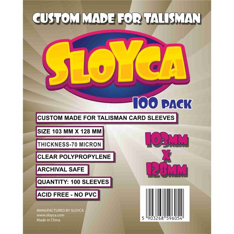 Sloyca Koszulki Talisman (103x128mm) 100 szt.