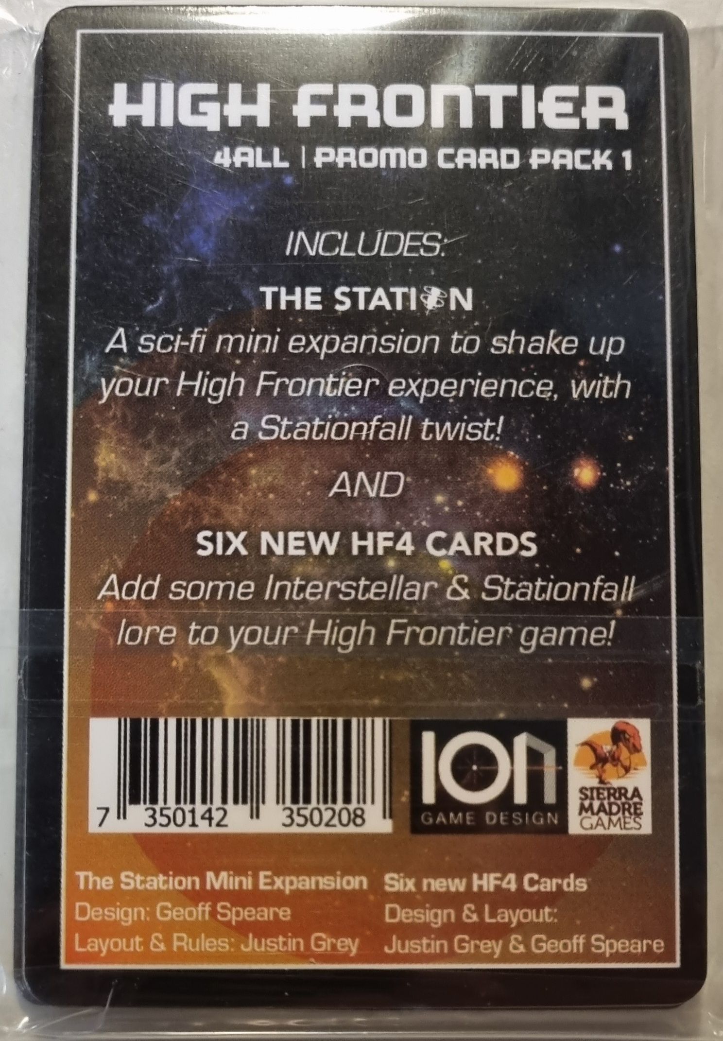 High Frontier: Promo Pack 1 – The Station Pack