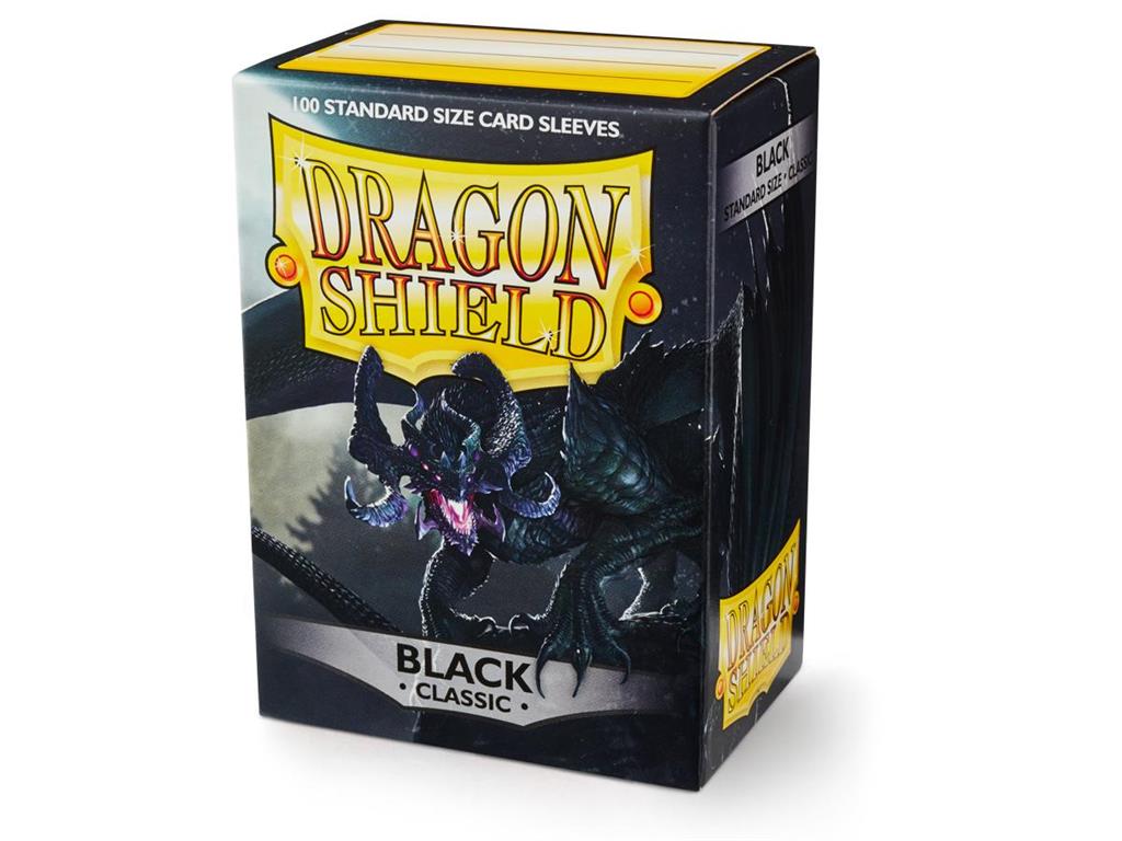 Dragon Shield Standard Sleeves - Classic Black (100szt.)