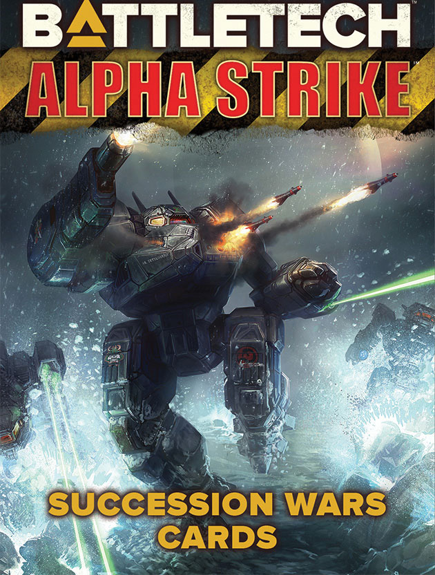 Battletech Alpha Strike Succession Wars Cards