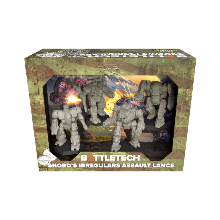 BattleTech Snords Irregulars Assault Lance