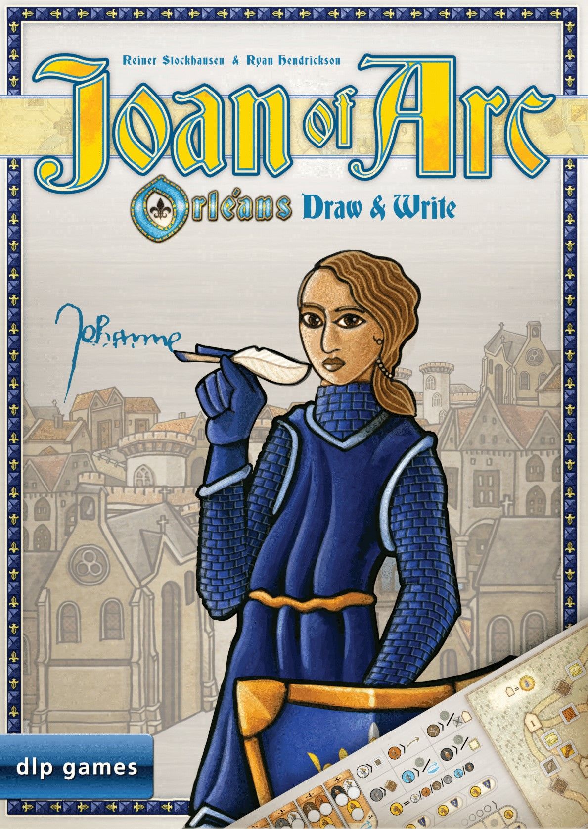 Joan of Arc - Orléans Draw & Write - Extra Block