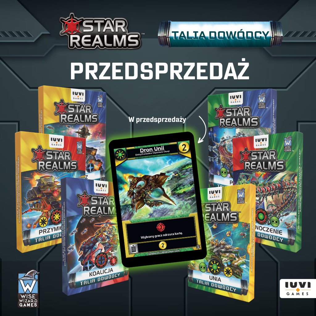 Zestaw Star Realms - Talia Dowódcy + karta promocyjna