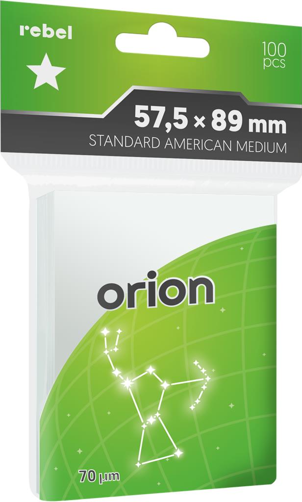 Koszulki na karty Rebel (57,5x89 mm) Standard American Orion