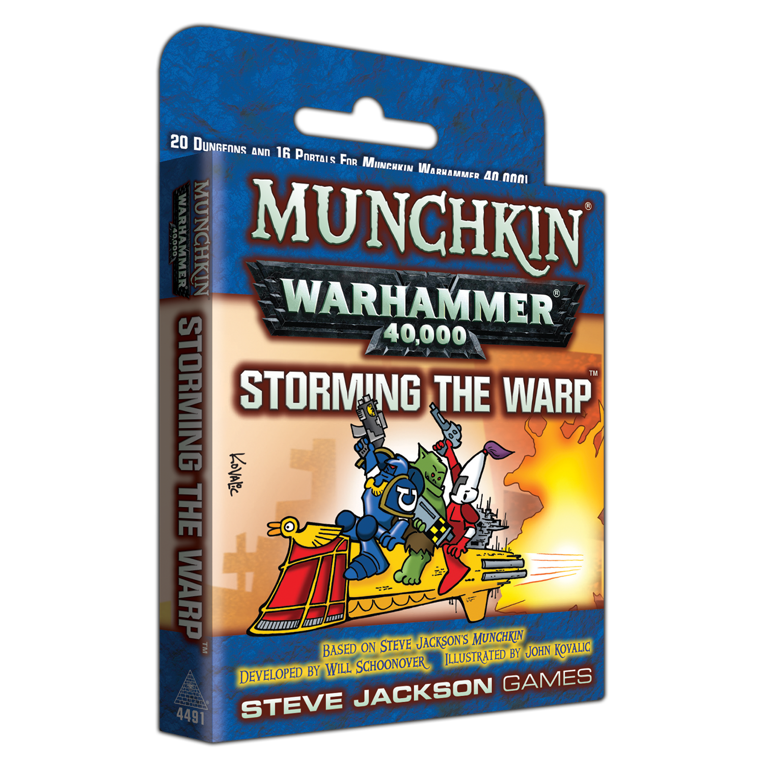 Munchkin Warhammer 40K Storming the Warp