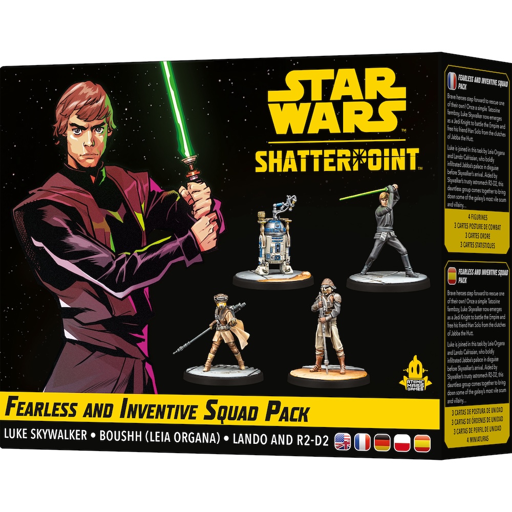 Star Wars Shatterpoint Nieustraszeni i pomysłowi: Luke Skywalker