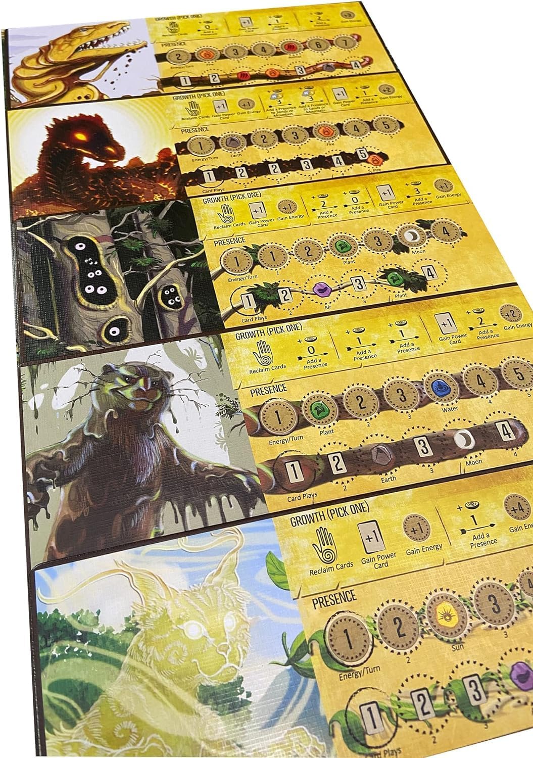 Horizons of Spirit Island Premium Punchboards