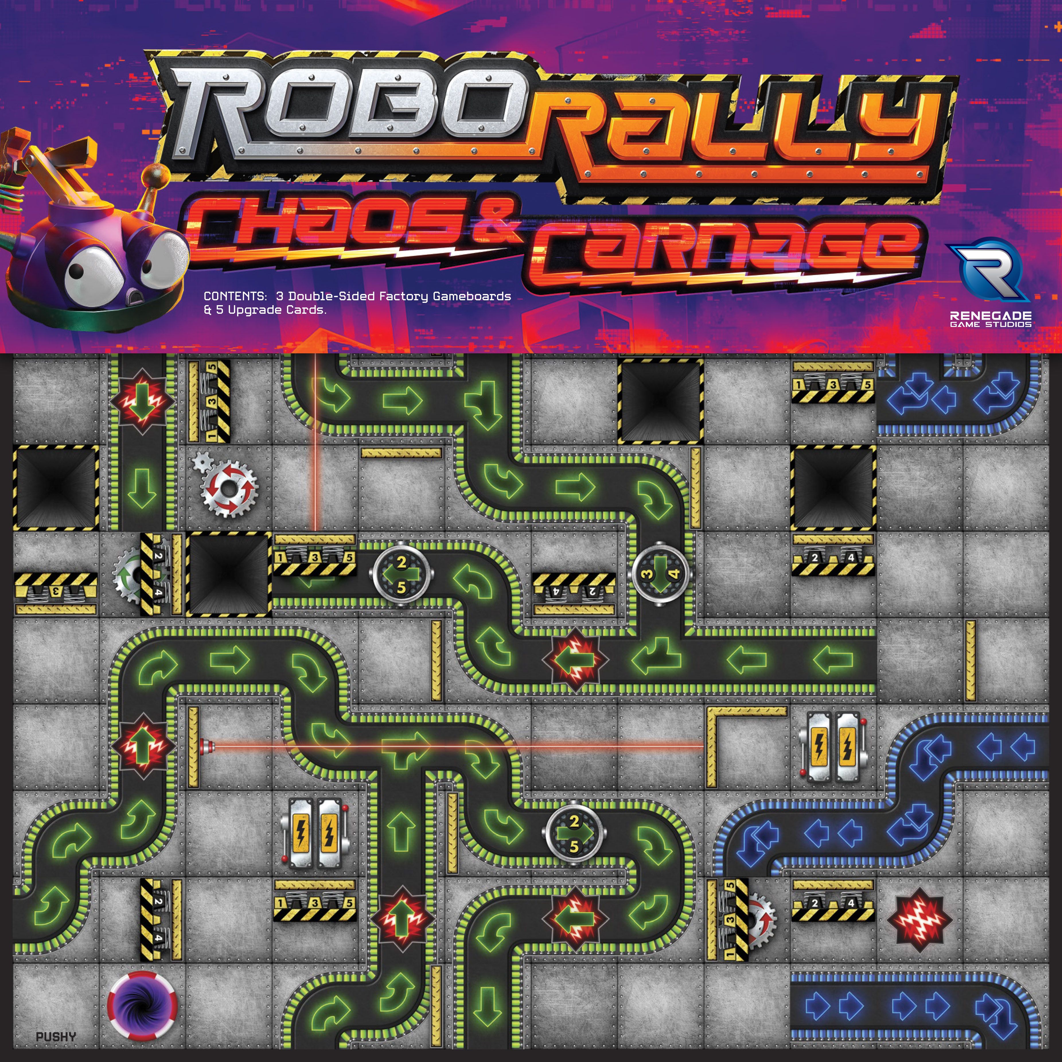 Robo Rally: Chaos & Carnage (edycja angielska)